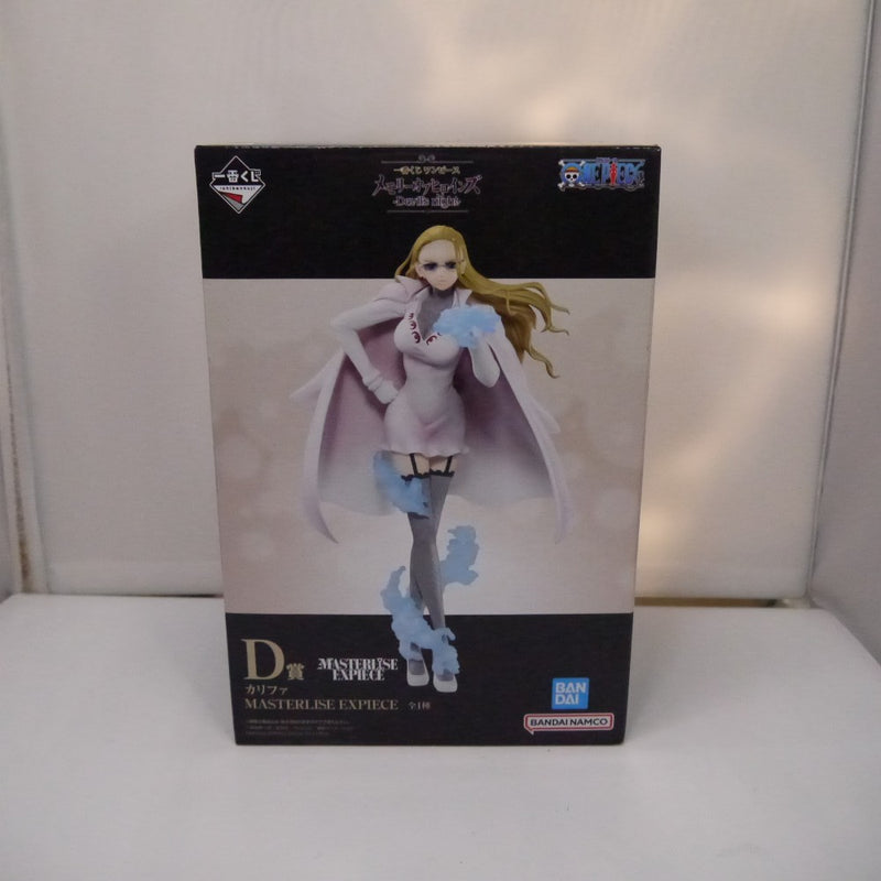 【中古】【未開封】カリファ 「一番くじ ワンピース メモリーオブヒロインズ -Devil’s night-」 MASTERLISE EXPIECE D賞＜フィギュア＞（代引き不可）6547
