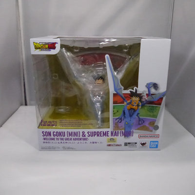 【中古】【未開封】フィギュアーツZERO 孫悟空(ミニ)&界王神(ミニ)-ようこそ、大冒険へ!!- 「ドラゴンボールDAIMA」<フィ...
