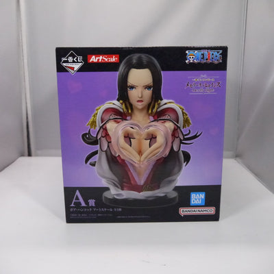 【中古】【開封品】ボア・ハンコック アートスケール 「一番くじ ワンピース メモリーオブヒロインズ -Devil’s night-」A...