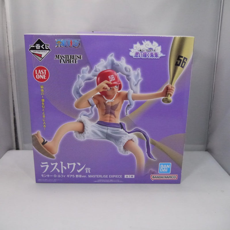 中古】【未開封】ルフィ ギア5 野球ver. 「一番くじ ワンピース 