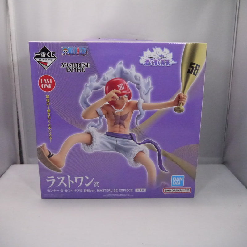 中古】【未開封】ルフィ ギア5 野球ver. 「一番くじ ワンピース 