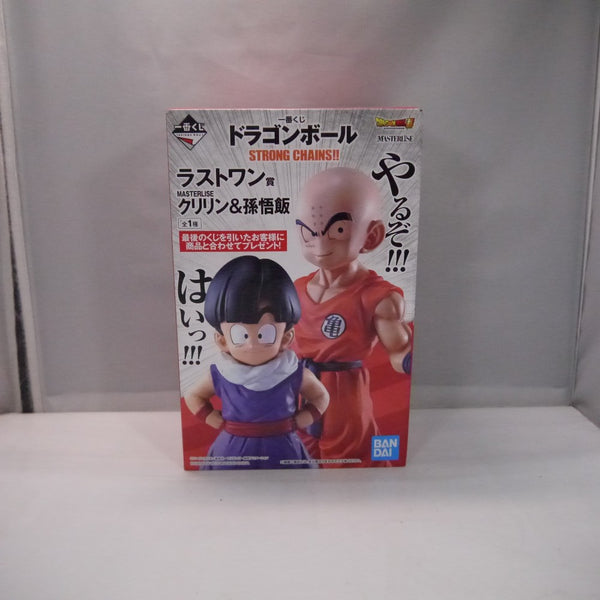 中古】【未開封】クリリン＆孫悟飯 「一番くじ ドラゴンボール STRONG