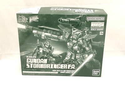 【中古】【未組立】1/100 MG ガンダムストームブリンガー F.A.(フェイタル・アッシュ)/ジム・タービュレンス 「ガンダムビル...