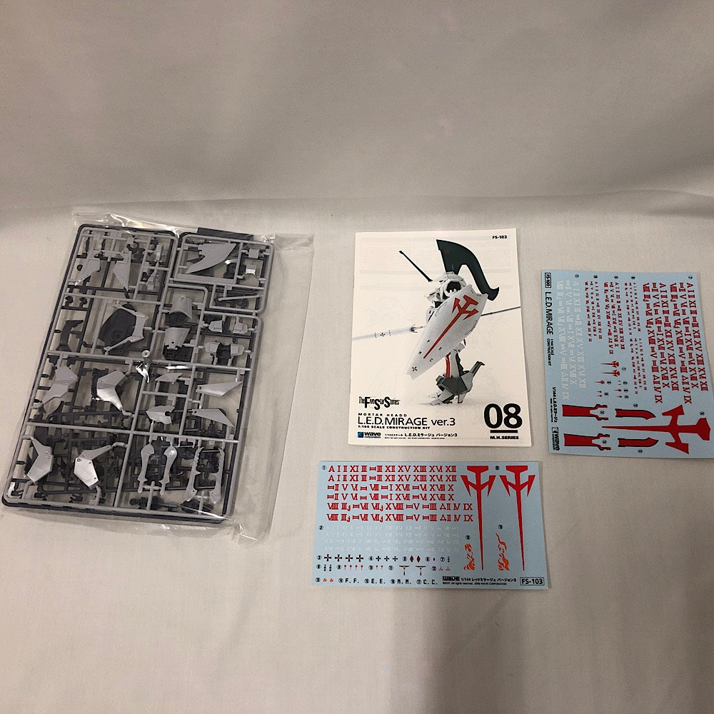 中古】【未組立】1/144 レッドミラージュ ver.3 「ファイブ