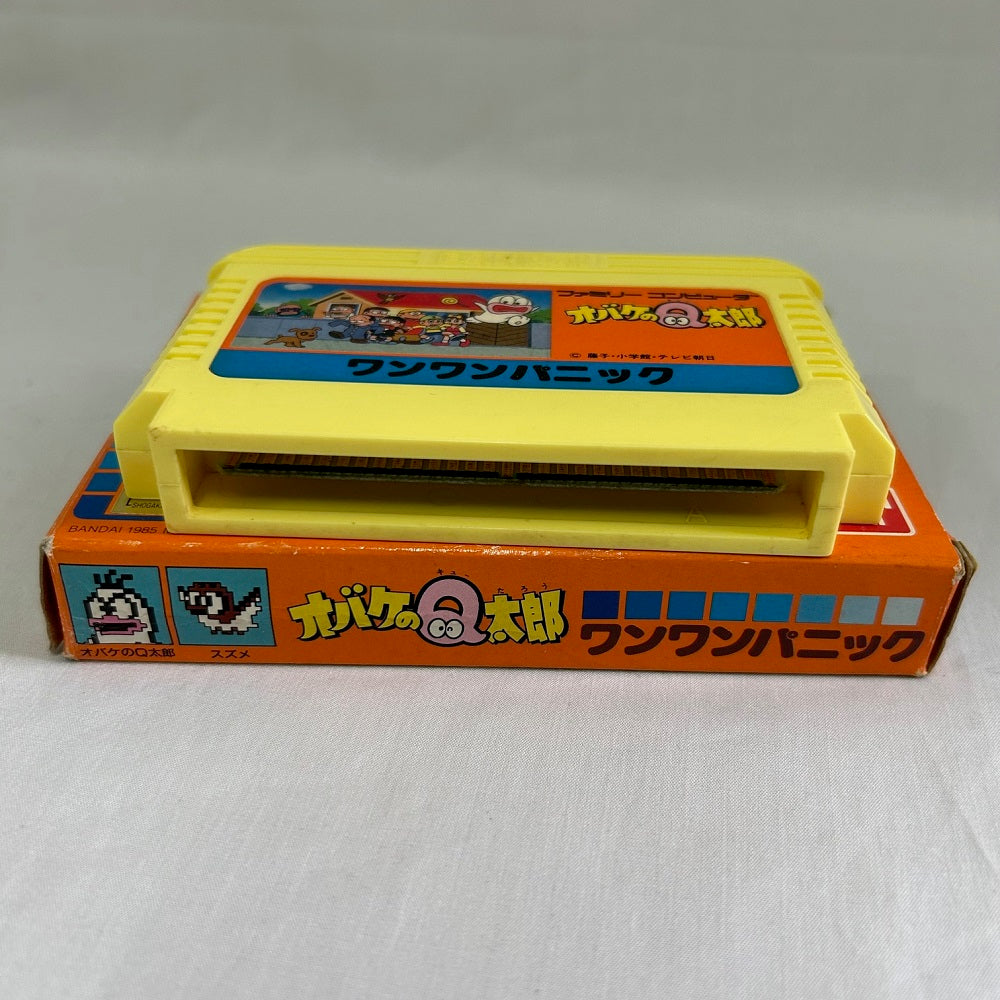 【中古】【箱説あり】ファミコンソフト オバケのQ太郎 ワンワンパニック＜レトロゲーム＞（代引き不可）6552