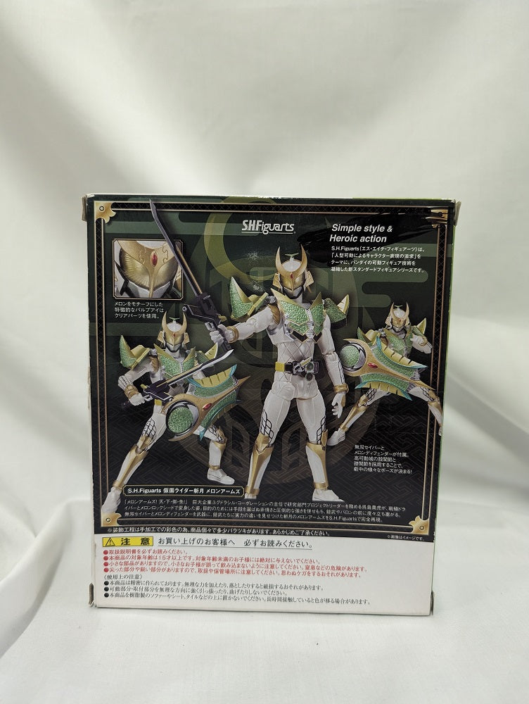 【中古】【開封品】S.H.Figuarts 仮面ライダー斬月 メロンアームズ 「仮面ライダー鎧武」＜フィギュア＞（代引き不可）6552