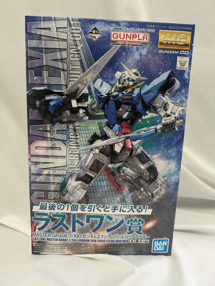 【中古】【未組立】1/100 MG GN-001 ガンダムエクシア ソリッドクリアアナザー 「一番くじ 機動戦士ガンダム ガンプラ2022」  ラストワン賞 [62245]＜プラモデル＞（代引き不可）6552