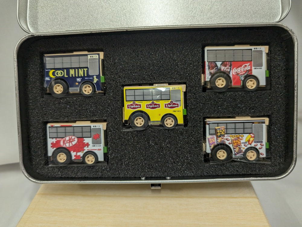 中古】【開封品】チョロQ TOKYO WRAPPING BUS COLLECTION 東京都交通局承認 5台＜おもちゃ＞（代引き不可）65