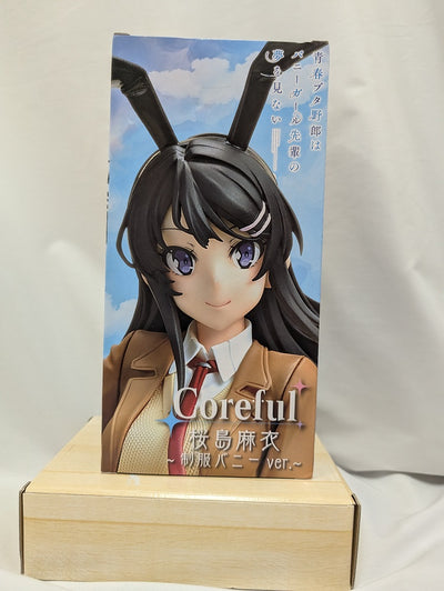 【中古】【未開封】桜島麻衣 「青春ブタ野郎はバニーガール先輩の夢を見ない」 Coreful フィギュア 桜島麻衣?制服バニーver.?...