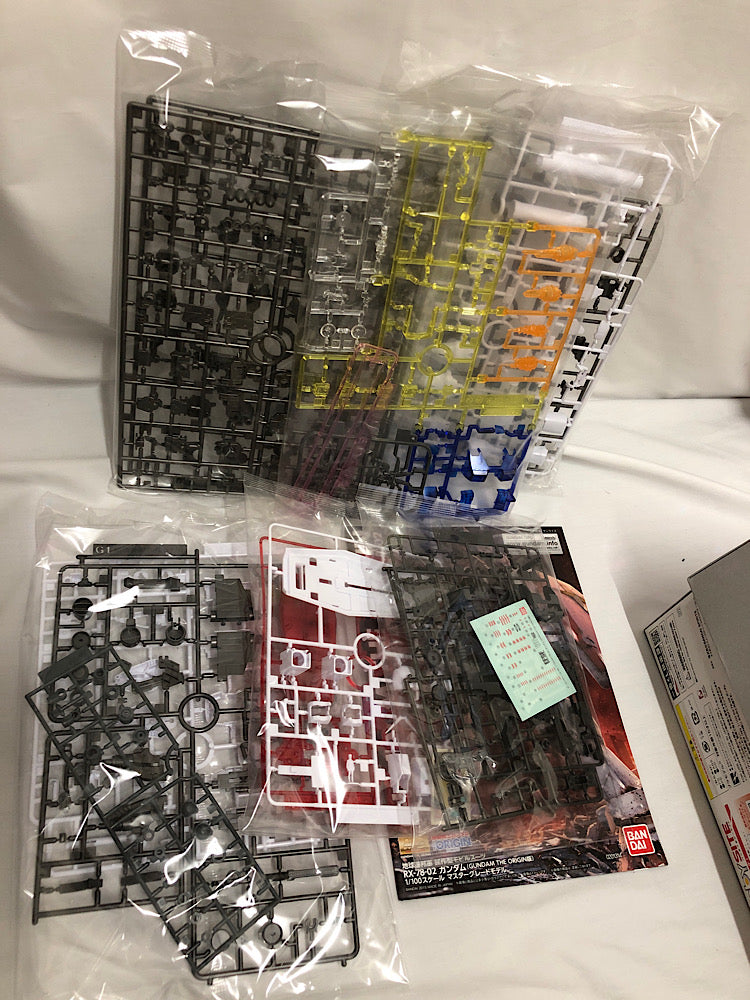 【中古】【未組立】1/100 MG RX-78-02ガンダム(GUNDAM THE ORIGIN版)[ソリッドクリア/スタンダード] 「一番くじ 機動戦士ガンダム ガンプラ Ver.2.0」 A賞＜プラモデル＞（代引き不可）6552