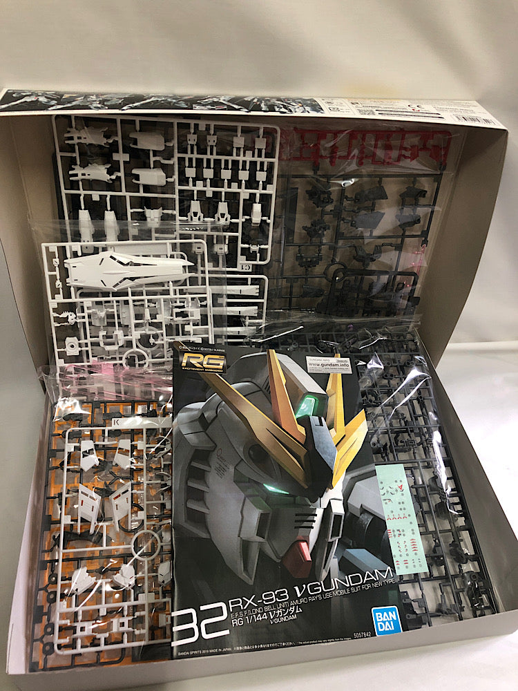 【中古】【未組立】1/144 RG RX-93 νガンダム 「機動戦士ガンダム 逆襲のシャア」 [5057842]＜プラモデル＞（代引き不可）6552