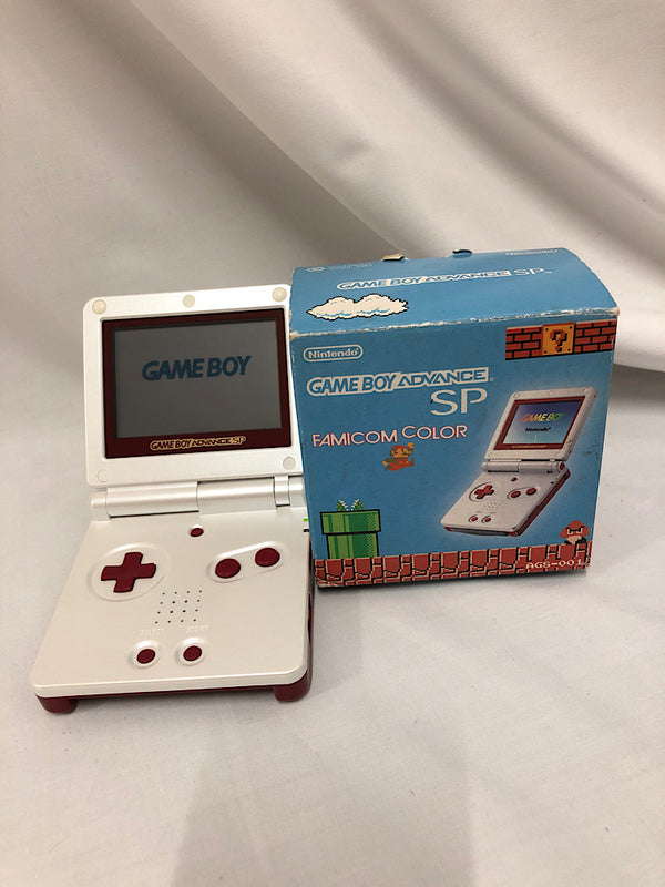 【中古】【開封品】ゲームボーイアドバンスSP本体 ファミコンカラー＜レトロゲーム＞（代引き不可）6552