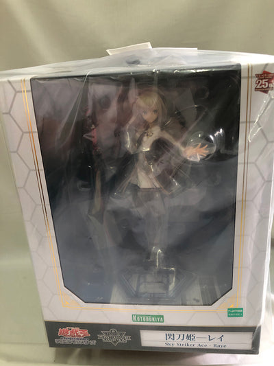 【中古】【未開封】閃刀姫─レイ 「遊☆戯☆王デュエルモンスターズ」 遊戯王カードゲームモンスターフィギュアコレクション 1/7 PVC...