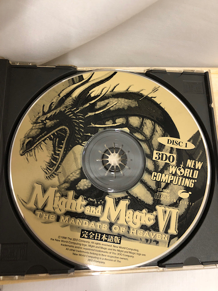 【中古】【開封品】３DO版MIGHT AND MAGIC＜レトロゲーム＞（代引き不可）6552