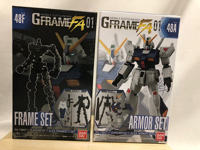 【中古】【未開封】機動戦士 GフレームFA 01 NT-1 アレックス アーマー＆フレームセット＜おもちゃ＞（代引き不可）6552