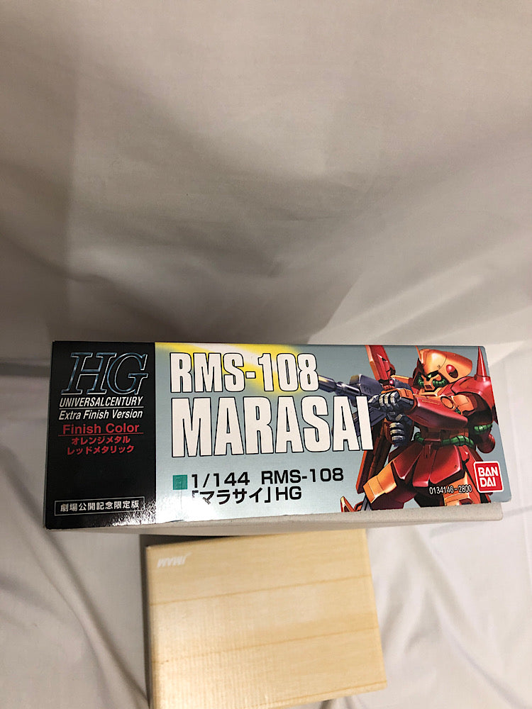 【中古】【未組立】1/144 HGUC RMS-108 マラサイ エクストラフィニッシュバージョン 「機動戦士Zガンダム」 劇場公開記念限定版 [0134146]＜プラモデル＞（代引き不可）6552