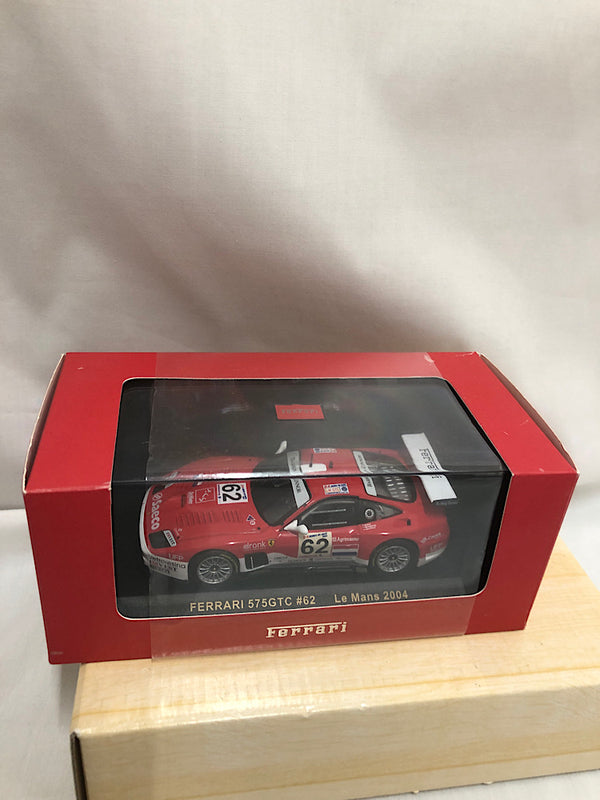 【中古】【未開封】1/43 FERRARI 575GTC Le Mans 2004 dronk #62(レッド×シルバー) [FER033]＜コレクターズアイテム＞（代引き不可）6552