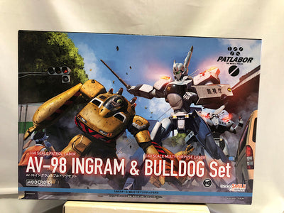 【中古】【未組立】1/60 MODEROID AV-98イングラム＆ブルドッグセット 「機動警察パトレイバー」 [119307]＜プラ...