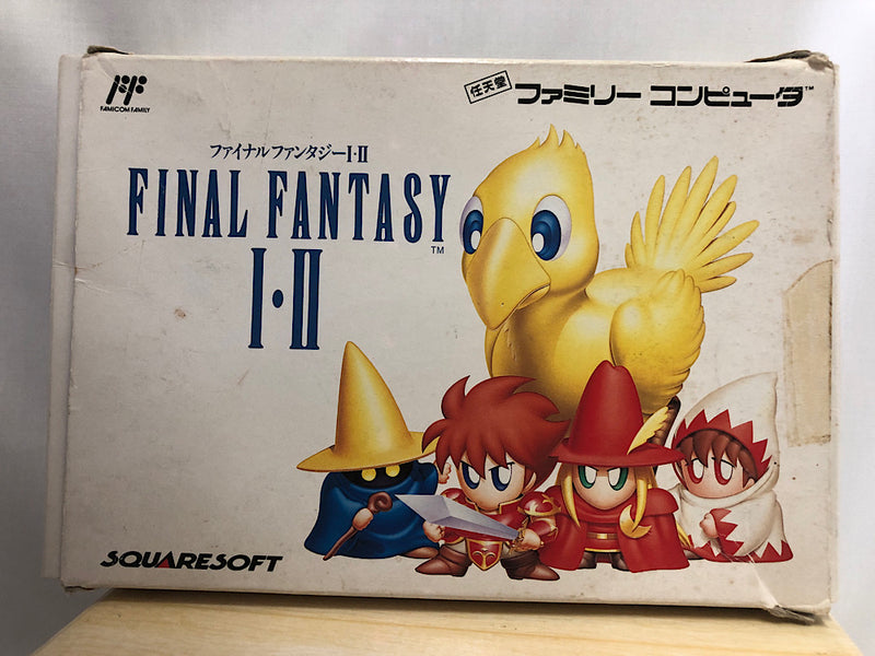 【中古】【開封品】【動作確認済み】ファミコンソフト ファイナルファンタジー１・２＜レトロゲーム＞（代引き不可）6552