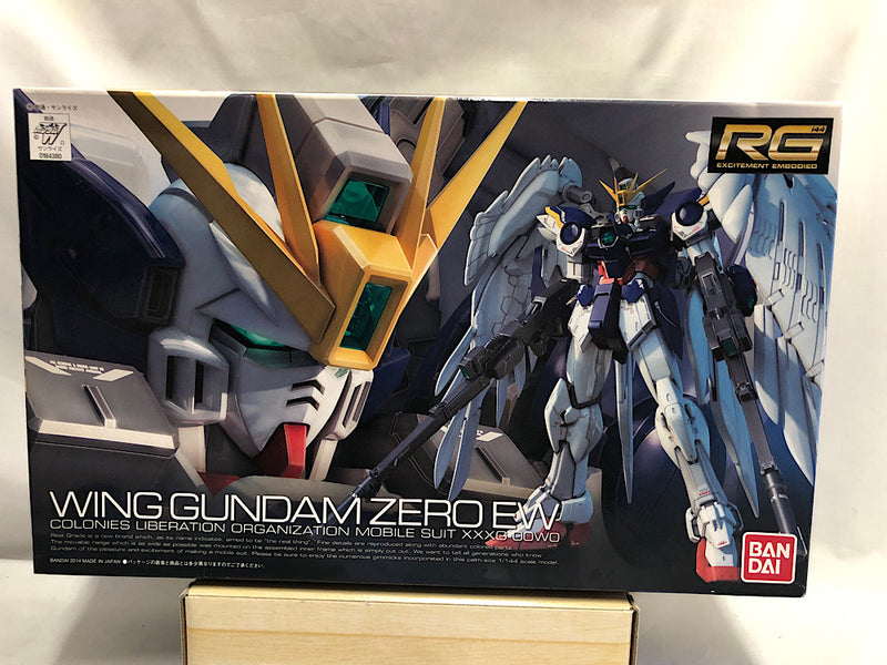 【中古】【未組立】RG 1/144 リアルグレード ウイング ゼロ EW XXXG-00W0 新機動戦記 W Endless Waltz[5061602]＜プラモデル＞（代引き不可）6552