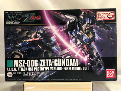 【中古】【未組立】HGUC 1/144 ゼータガンダム＜プラモデル＞（代引き不可）6552