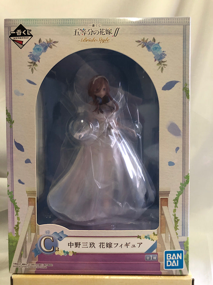 【中古】【未開封】中野三玖 「一番くじ 五等分の花嫁∬-BrideStyle-」 C賞 花嫁フィギュア＜フィギュア＞（代引き不可）6552