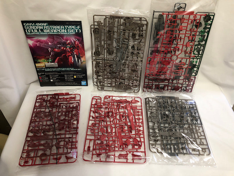 【中古】【未組立】1/100 MG ガンダムアストレア TYPE-F フルウェポンセット 「機動戦士ガンダム00F(ダブルオーエフ)」 プレミアムバンダイ限定 [5061862]＜プラモデル＞（代引き不可）6552