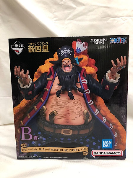 【中古】【未開封】四皇 マーシャル・D・ティーチ 「一番くじ ワンピース 新四皇」 MASTERLISE EXPIECE B賞 フィギュア＜フィギュア＞（代引き不可）6552