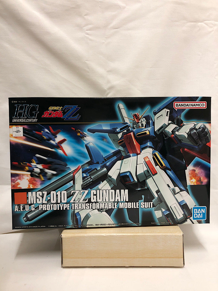 【中古】【未組立】HG1/144　ZZガンダム（ダブルゼータガンダム）＜プラモデル＞（代引き不可）6552