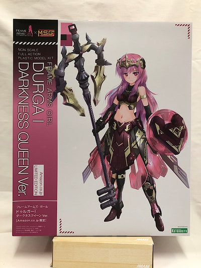 【中古】【未組立】ドゥルガーI ダークネスクイーン Ver. 「フレームアームズ・ガール」 Amazon限定 [FG116]＜プラモデ...