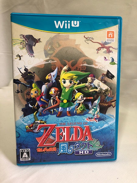 【中古】【開封済】WiiU ゼルダの伝説　風のタクト＜レトロゲーム＞（代引き不可）6552