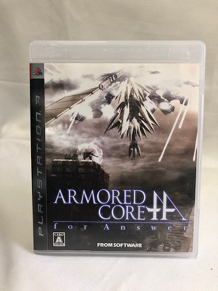 【中古】【開封済】PS3　アーマード・コア　フォーアンサー＜レトロゲーム＞（代引き不可）6552