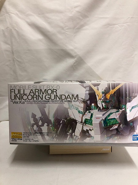 【中古】【未組立】1/100 MG RX-0 フルアーマーユニコーンガンダム Ver.Ka 「機動戦士ガンダムUC」 [5061589]＜プラモデル＞（代引き不可）6552