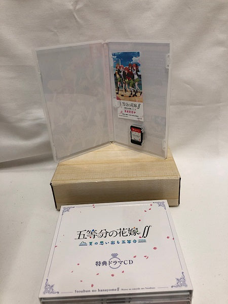 【中古】【開封済】SWITCH 五等分の花嫁∬ -夏の思い出も五等分- [限定版]＜レトロゲーム＞（代引き不可）6552