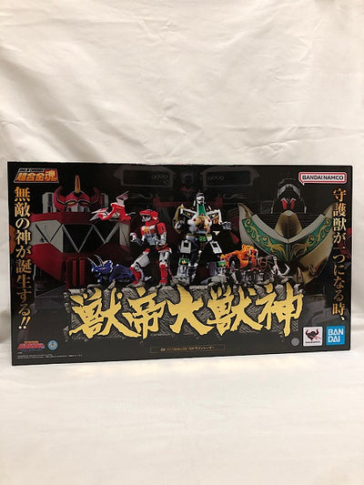 【中古】【開封品】超合金魂 獣帝大獣神 GX-72 大獣神 ＆ GX-78 ドラゴンシーザー 「恐竜戦隊ジュウレンジャー」＜おもちゃ＞...