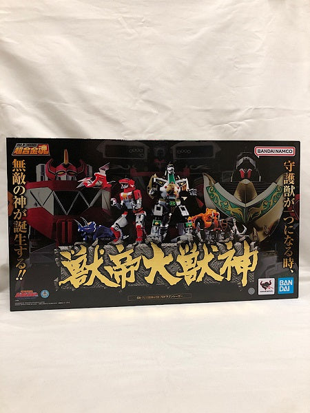 【中古】【開封品】超合金魂 獣帝大獣神 GX-72 大獣神 ＆ GX-78 ドラゴンシーザー 「恐竜戦隊ジュウレンジャー」＜おもちゃ＞（代引き不可）6552