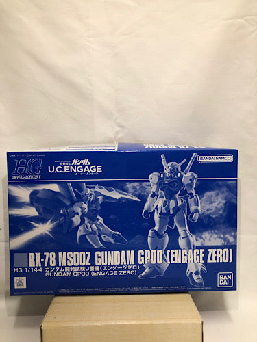 【中古】【未組立】1/144 HG RX-78MS00Z ガンダム開発試験0番機(エンゲージゼロ) 「機動戦士ガンダム U.C. EN...