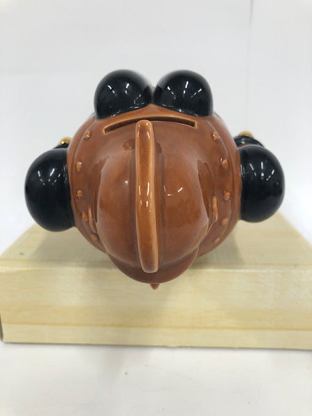 【中古】【開封品】光プロ 鉄人28号 ブラウン 貯金箱 陶器＜コレクターズアイテム＞（代引き不可）6552