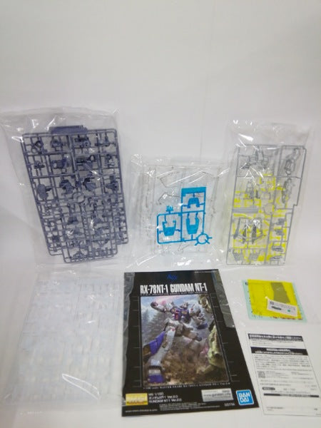 【中古】【未組立】1/100 MG RX-78NT-1 ガンダムNT-1 ver.2.0 クリアカラー 「機動戦士ガンダム0080 ポケットの中の戦争」 イベント限定＜プラモデル＞（代引き不可）6552