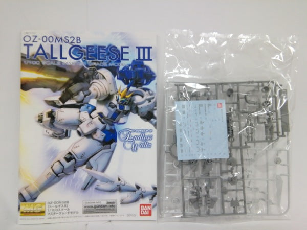 中古】【未組立】1/100 MG OZ-00MS2B トールギスIII 「新機動