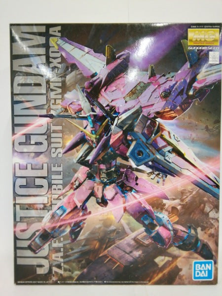 【中古】【未組立】1/100 MG ZGMF-X09A ジャスティスガンダム 「機動戦士ガンダムSEED」 [5063150]＜プラモデル＞（代引き不可）6552