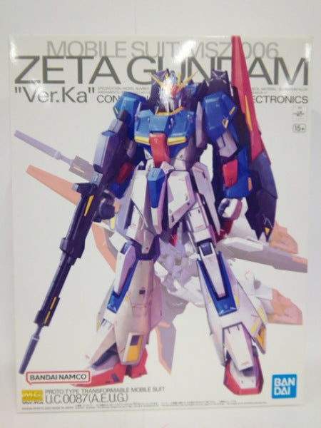 【中古】【未組立】1/100 MG MSZ-006 ゼータガンダム Ver.Ka 「機動戦士Zガンダム」＜プラモデル＞（代引き不可）6552