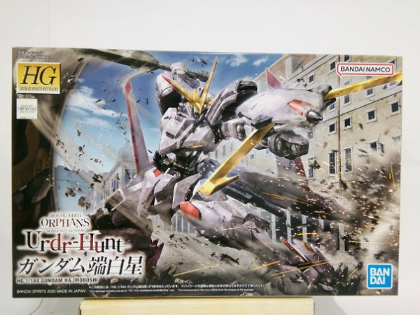 【中古】【未組立】1/144 HG ガンダム端白星 「機動戦士ガンダム鉄血のオルフェンズ ウルズハント」＜プラモデル＞（代引き不可）6552