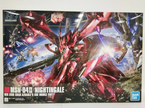 【中古】【未組立】1/144 HGUC ナイチンゲール 「機動戦士ガンダム 逆襲のシャア ベルトーチカ・チルドレン」＜プラモデル＞（代引き不可）6552