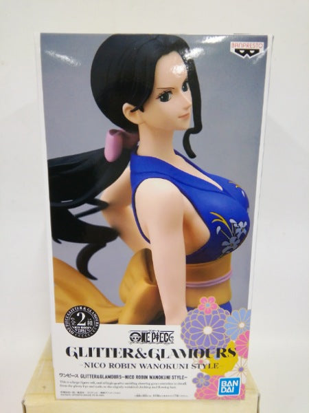 【中古】【未開封】ニコ・ロビン(パープル) 「ワンピース」 GLITTER＆GLAMOURS -NIKO ROBIN WANOKUNI STYLE-＜フィギュア＞（代引き不可）6552
