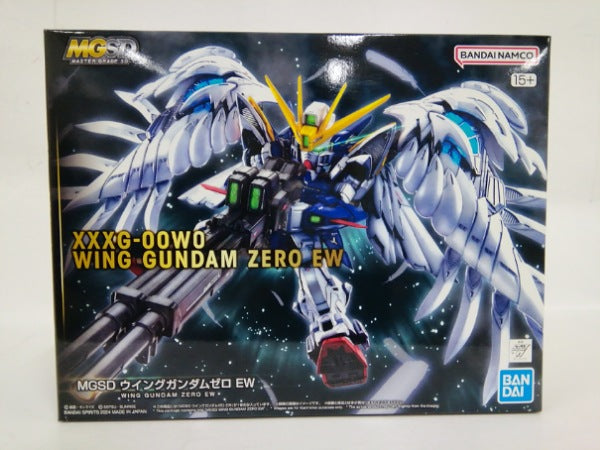 【中古】【未組立】MGSD XXXG-00W0 ウイングガンダムゼロ EW 「新機動戦記ガンダムW Endless Waltz」＜プラモデル＞（代引き不可）6552