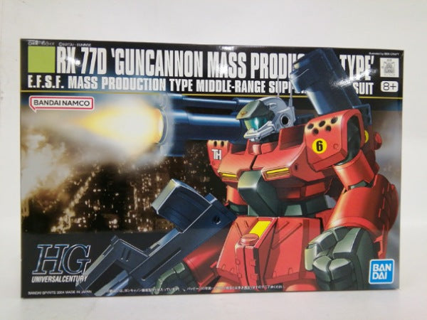 【中古】【未組立】1/144 HGUC ガンキャノン量産型 「機動戦士ガンダム0080 ポケットの中の戦争」＜プラモデル＞（代引き不可）6552