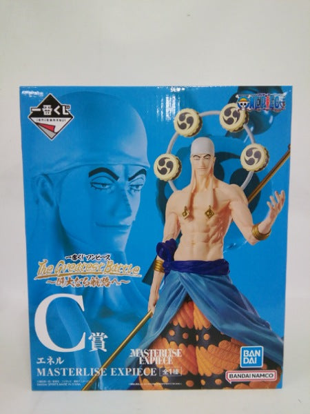 【中古】【未開封】エネル 「一番くじ ワンピース The Greatest Battle〜偉大なる航路へ〜」 MASTERLISE EXPIECE C賞＜フィギュア＞（代引き不可）6552