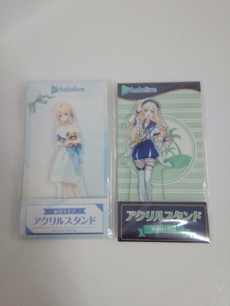 【中古】【セット】【未開封】風真いろは ワンピース衣装　風真いろは マリンアイドル衣装 アクリルスタンド　２点＜コレクターズアイテム＞（代引き不可）6552
