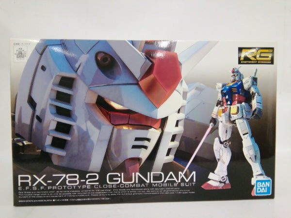 【中古】【未組立】1/144 RG RX-78-2 ガンダム「機動戦士ガンダム」＜プラモデル＞（代引き不可）6552